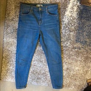 Top shop light wash Jamie denim
